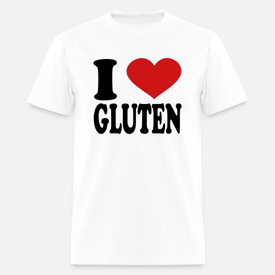 I Love Gluten' Men's T-Shirt | Spreadshirt